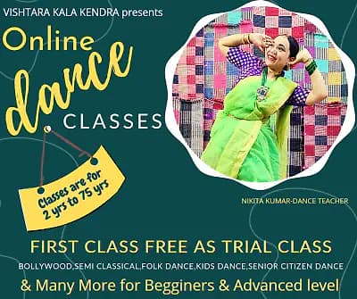 Dance Teaching,Bollywood,Free Style, Semi Classical,Folk Dances,Classical,Western