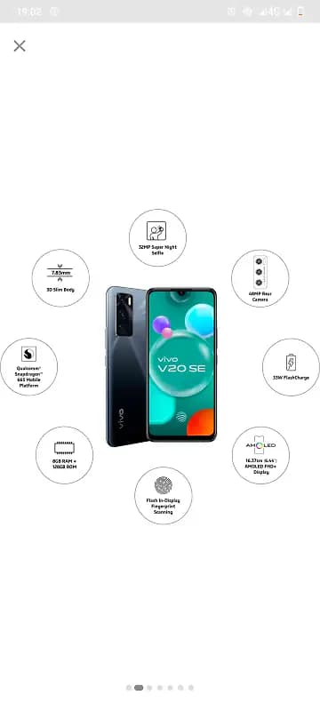 Vivo v20 SE for sell