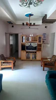 35 inch TV with home theatre system and TV cabinet
