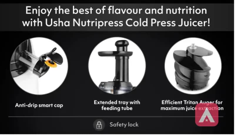 Cold press Usha Juicer