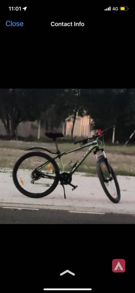 sale of Montra bicycle
