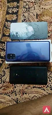 Samsung m51 and Redmi note 5 and y33s