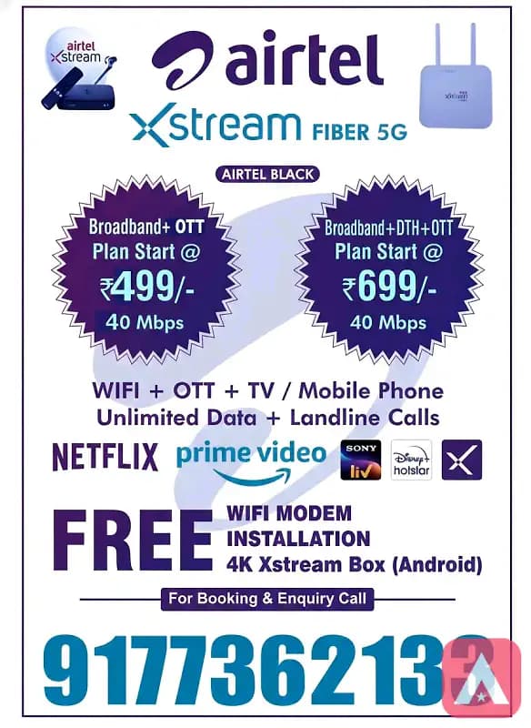 airtel xtream fiber
