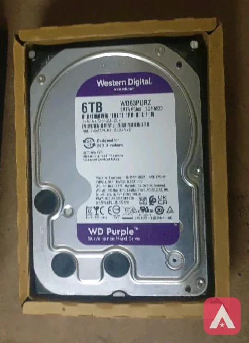 6tb western digital surveillance hard disk