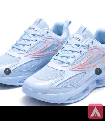 Corsac Men Mesh Running Non-Marking Shoes