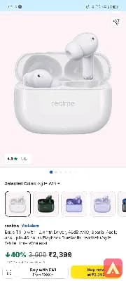 realme t310 ear buds