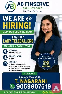 tele callers (only females)