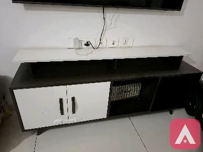 modern TV unit barely used