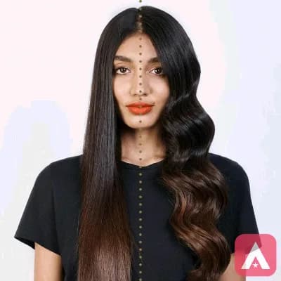 hair straightening and curling