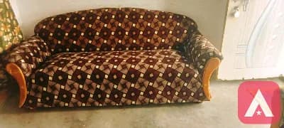sofa set with two chairs