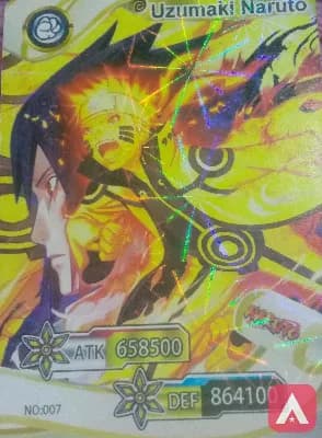 Naruto uzumaki card