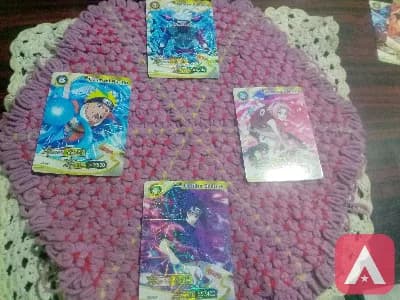 Team 7 naruto card that includes kakashi, naruto, sasuke, sakura