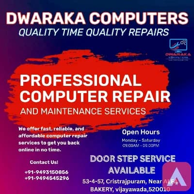 DWARAKA COMPUTERS sales and service