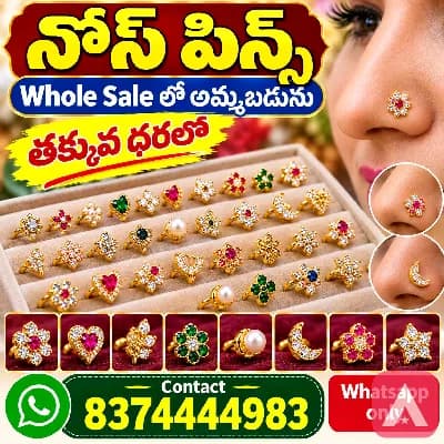 Nose pins wholesale