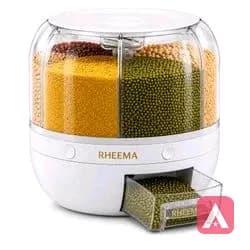 RHEEMA SIX GRID FOOD GRAINS DISPENSER