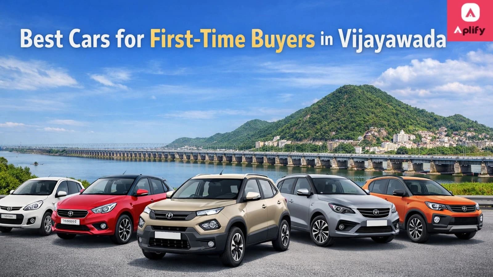 Best cars for first-time buyers in Vijayawada including budget hatchbacks and compact SUVs suitable for beginners in city driving