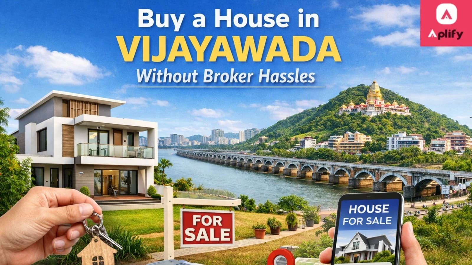Buy a house in Vijayawada without broker – house for sale in Vijayawada direct from owner