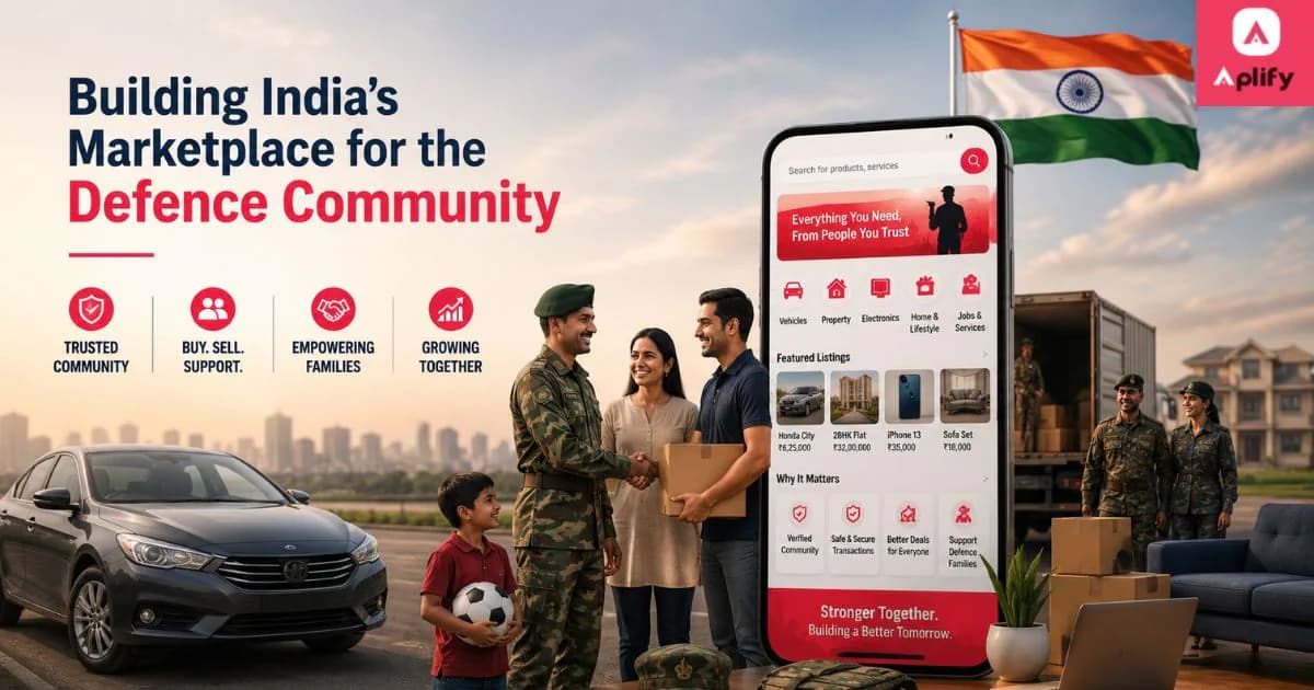 Aplify building India’s trusted marketplace for the defence community with services, products, and opportunities for defence families