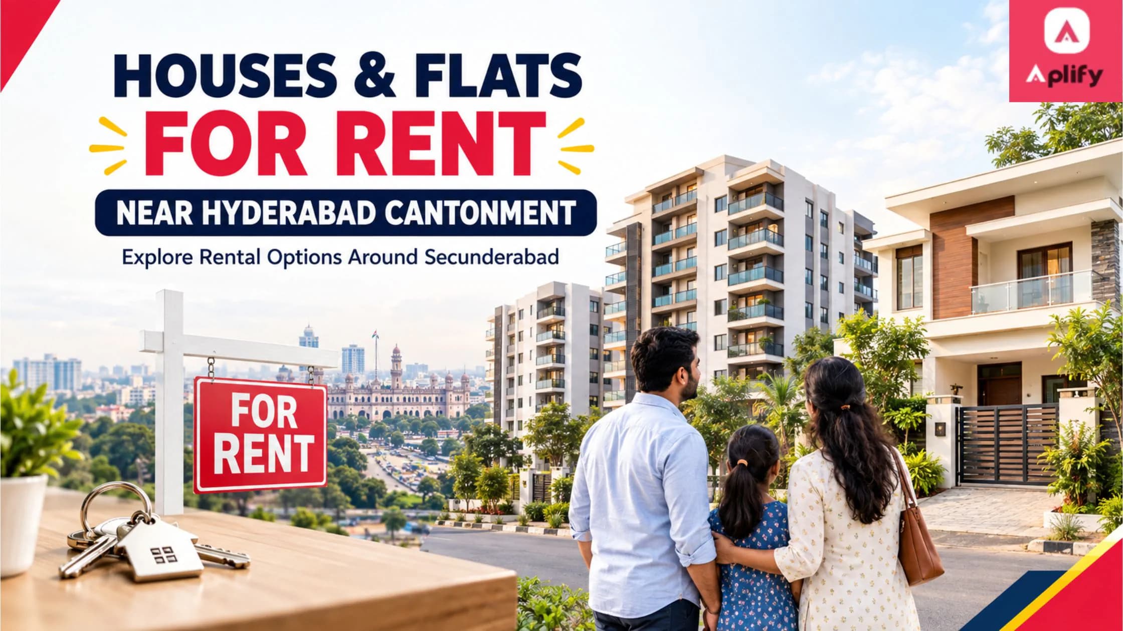 Houses and flats for rent near Hyderabad Cantonment and Secunderabad Cantonment