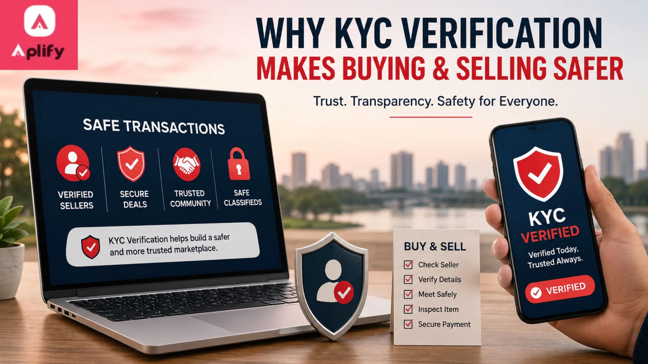 KYC Verification for safer buying and selling on a trusted marketplace