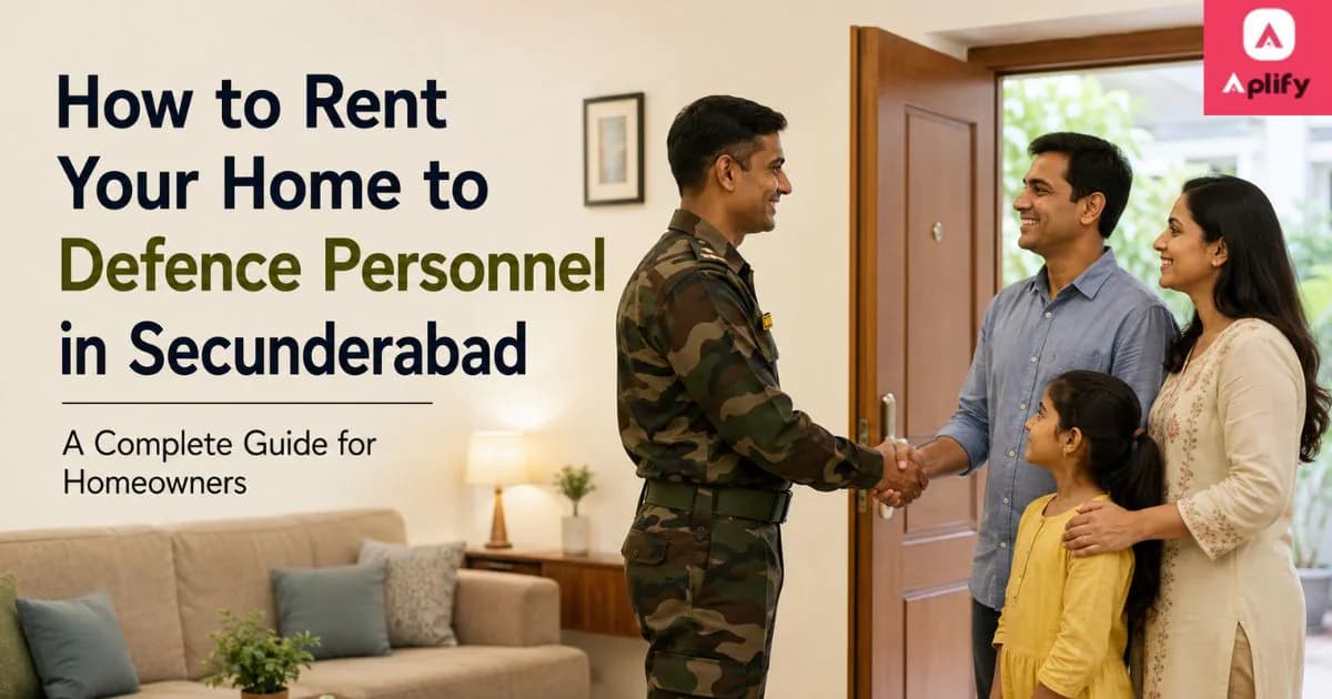 Homeowner renting a house to defence personnel in Secunderabad with a complete guide for property owners seeking reliable tenants.
