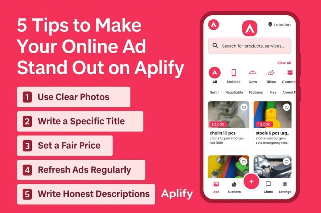 5 Tips to Make Your Online Ad Stand Out on Classifieds Apps