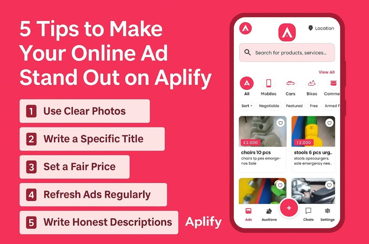 5 Tips to Make Your Online Ad Stand Out on Classifieds Apps